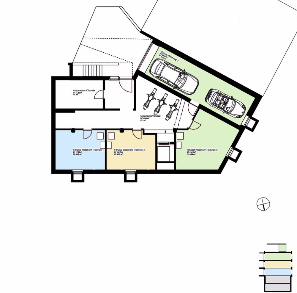 Moderne 4.5-Zimmer Duplex-Wohnung mit Balkon in Birsfelden - Bild 3
