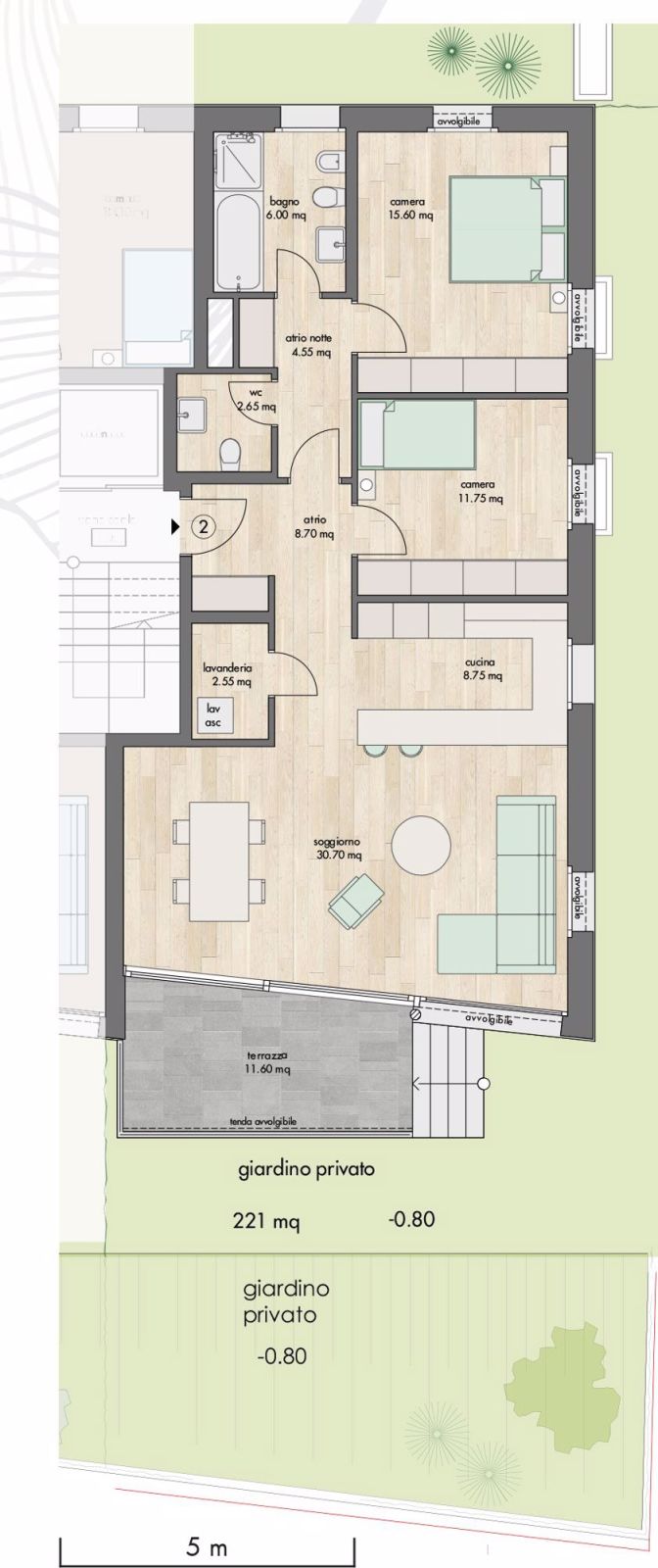 Nur Erstwohnsitz – 3,5 Zimmer mit Garten, neu, 50 Meter vom See entfernt. - Bild 5