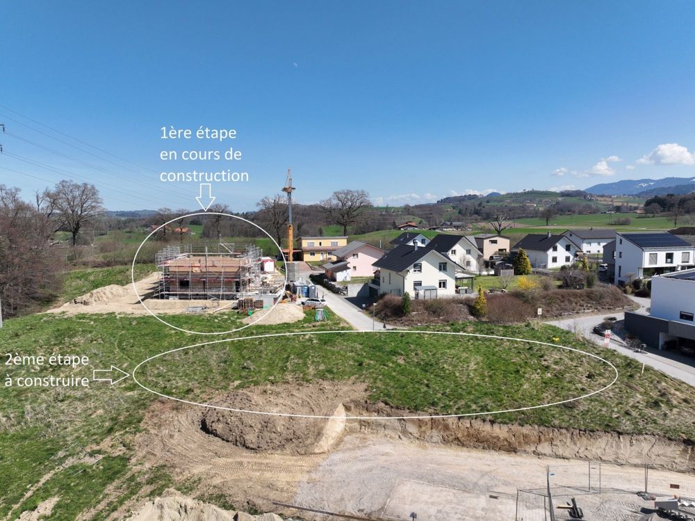 7 villas contiguës (3 déjà réservées) sur plan à 3 minutes de Marly - Bild 1