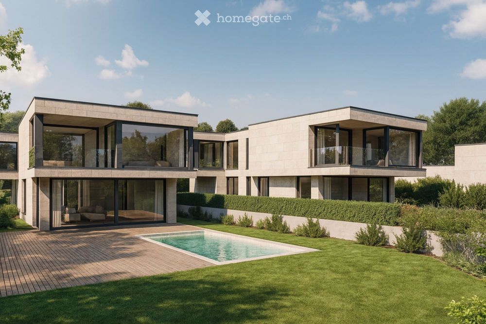 Projektankündigung: Luxuriöse Neubau-Villa mit eigener Seeparzelle in Kastanienbaum - Bild 1