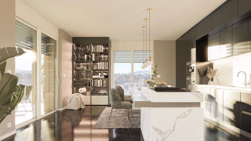 Geräumige 5.5-Zimmer-Wohnung mit Terrasse oder Balkon, nahe dem Zentrum von Bulle - Bild 4