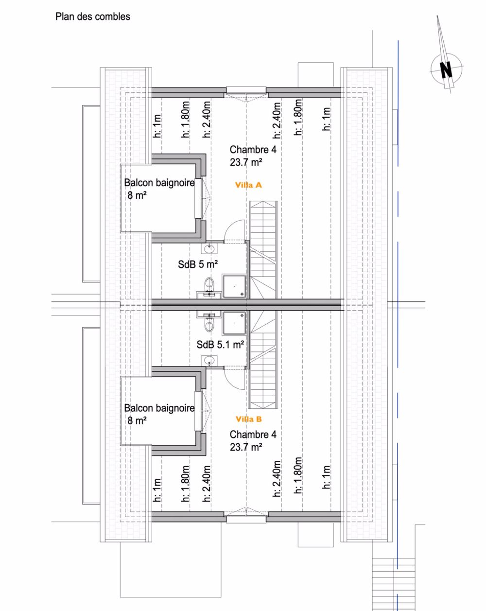 Prächtige Doppelhaushälfte mit 5.5 Zimmern in Le Mont-sur-Lausanne (Lot A) - Bild 11