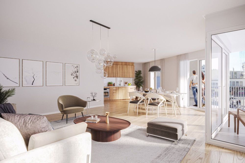 Appartement de 4.5 pièces DERNIERE OPPORTUNITE A SAISIR ! - Pièce de vie