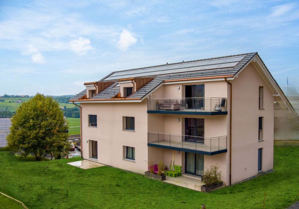 Appartement moderne de 3,5 pces en rez-de-chaussée aux portes de Bulle - Non-contractuel