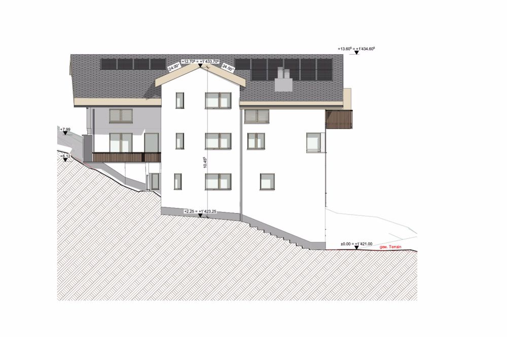 4.5 Zimmer-Terrassenwohnung im Dorfzentrum St. Antönien, Luzein, Prättigau (Zweitwohnung) - Bild 6