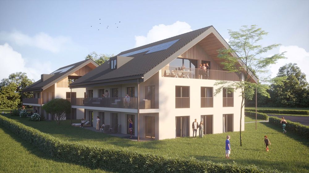 la Bergerie - Lot 6 - Appartement de 3.5 pièces avec balcon - Extérieur