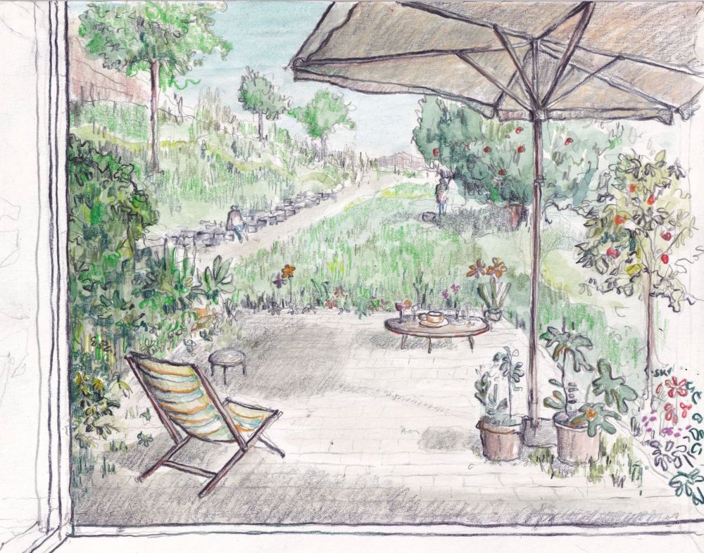 Gartenidyll mit Südsonne - Bild 1