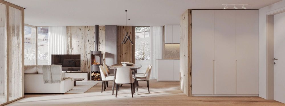 4.5 Zimmer-Gartenwohnung im Neubauprojekt Clavadoiras Lenzerheide - Bild 3