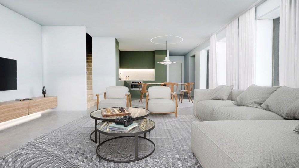 Seltene Gelegenheit in Montbrelloz — Projekt von zwei verbundenen Villen mit 4,5 Zimmern zur Anpassung - Bild 4