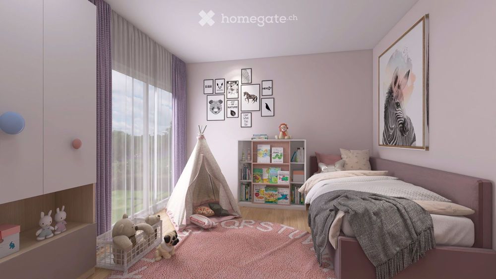 Exklusive 5.5-Zimmer-Doppelhaushälfte mit Weitblick in Berikon - Bild 6