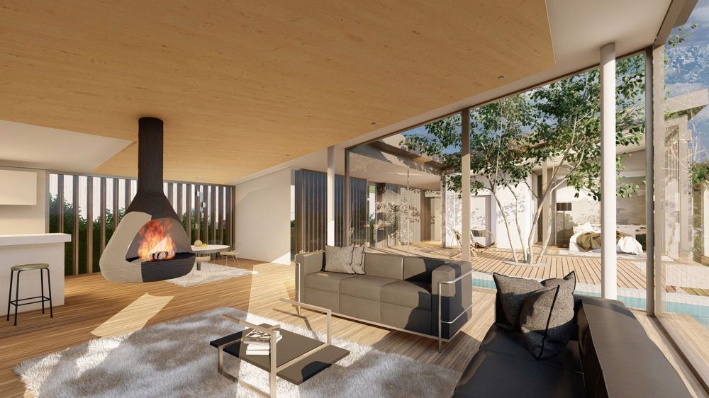 Neubauprojekt: Exklusiver Bungalow mit Alpenpanorama - Bild 4
