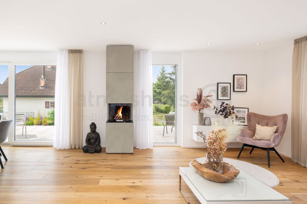 Stadtnah & ländlich: Neubau-EFH mit weitläufigem Grundstück & Studio - Bild 2