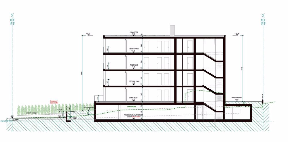 Nuovo appartamento con bella terrazza - Bild 13