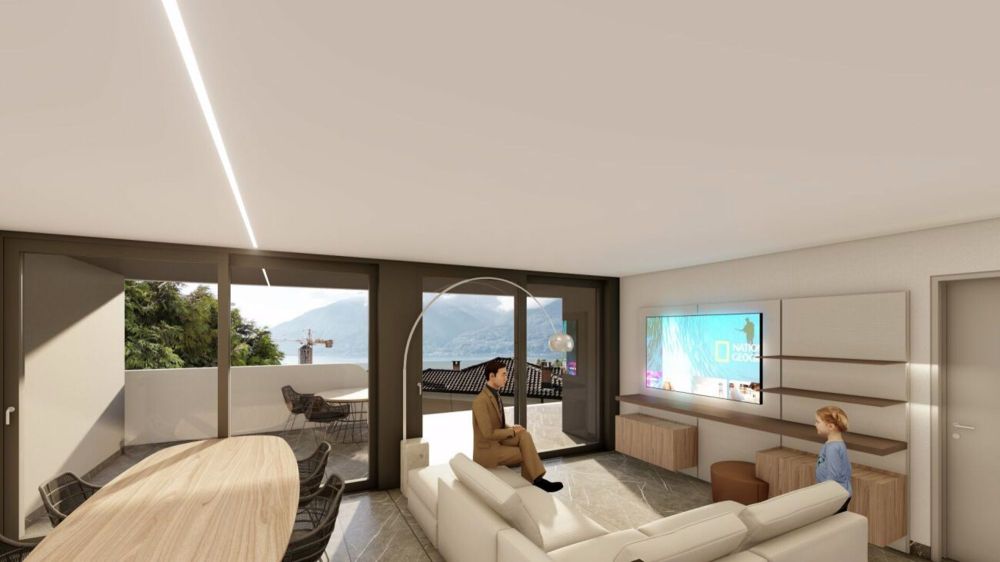 MINUSIO - Moderno appartamento con terrazza - Bild 5