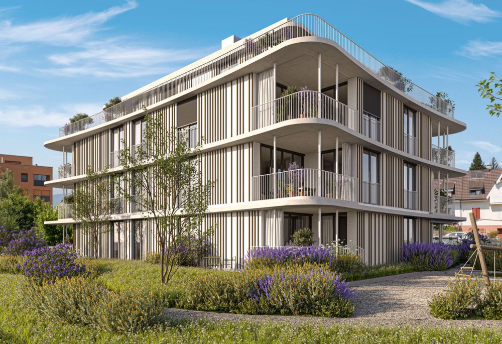 NEUBAU: Moderne 4.5-Zimmer-Wohnung W7 mit Minergie-Standard in Oberwil - Bild 2