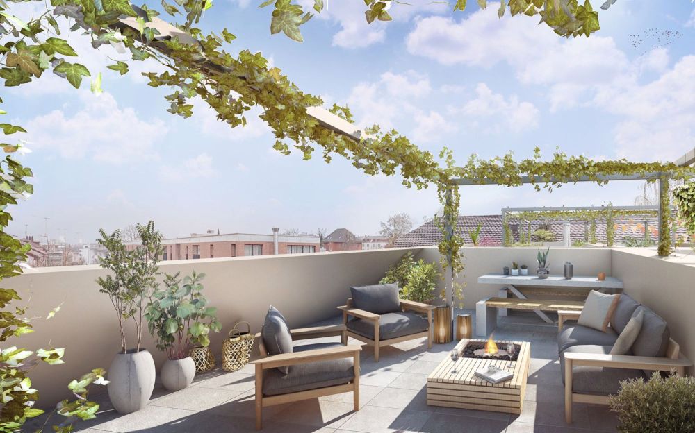 EXKLUSIV WOHNEN AUF ZWEI ETAGEN - NEUBAU-WOHNUNG MIT DACHTERRASSE - Bild 1