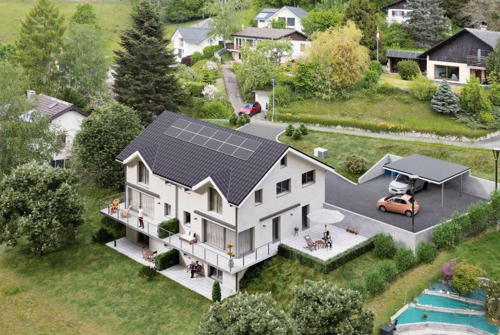 VILLA NEUVE : Un cadre de vie privilégié entre lac et montagnes ! - Bild 1