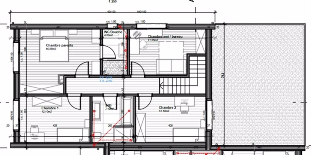 Neue 5,5-Zimmer-Doppelhaushälfte mit Terrasse und Garten zum Verkauf in Rueyres-St-Laurent - Bild 5