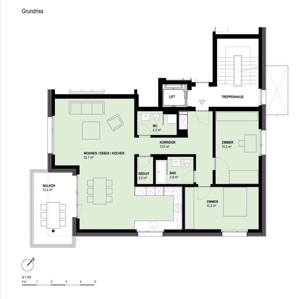 Modernes Wohnen mit Alpenblick – 3.5- und 4.5-Zimmer-Wohnungen am Rötiweg (1 / 3 / 5 / 7) - Bild 5