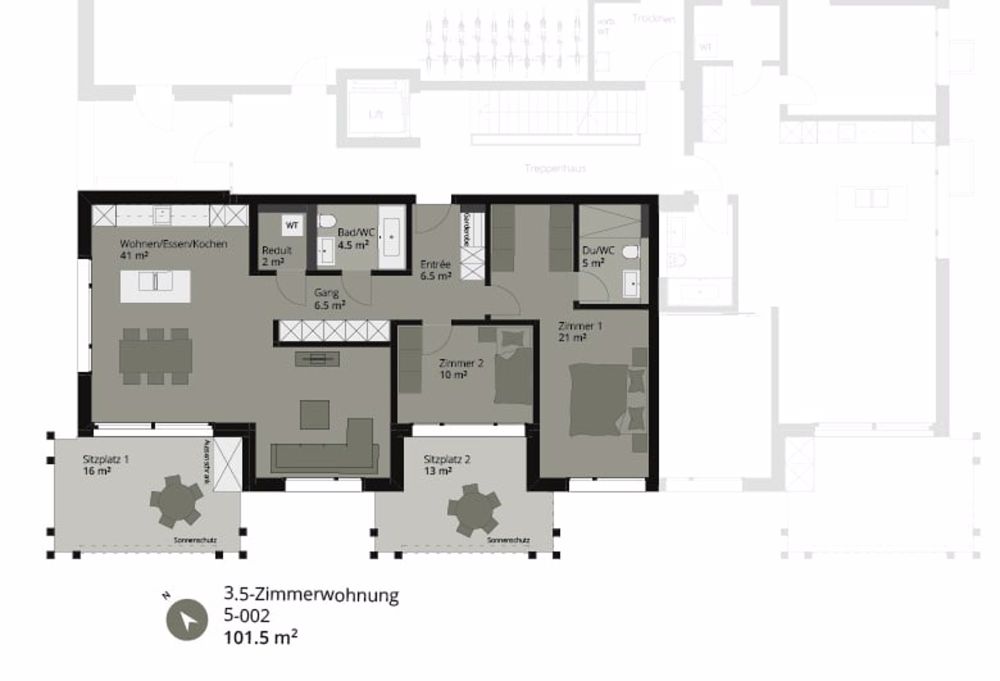Charmante Erdgeschosswohnung mit exklusiver Gartenfläche zur Sondernutzung - Bild 13