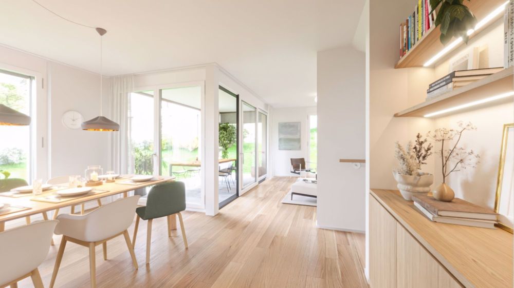 Neubau: 5.5-Zimmer-Doppelhaushälfte - Bild 3