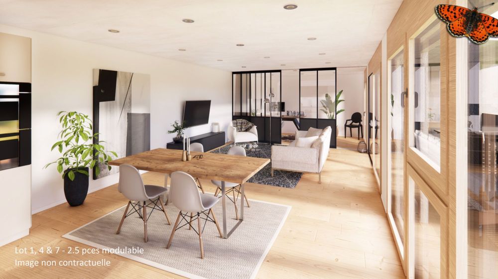 2½ Räume modulierbar in Broc in einer neuen Promotion! - Bild 1