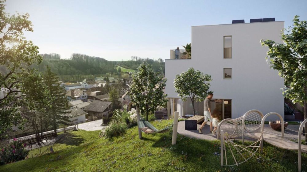 Panoramaview - Neubau 3 Doppeleinfamilienhäuser in Neuenegg - Bild 3