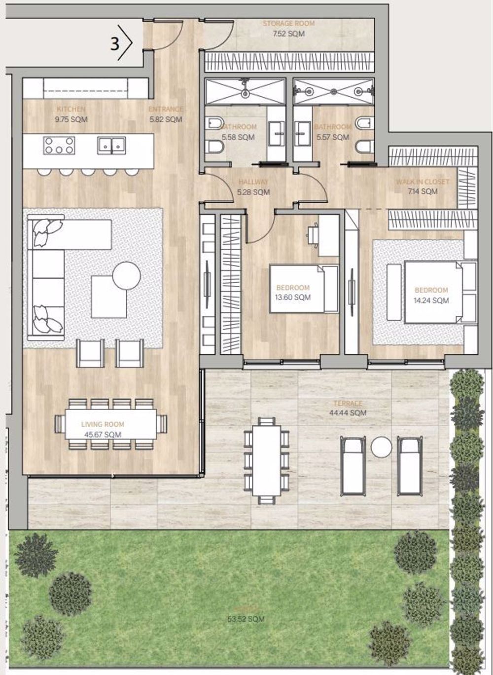 Stupendo appartamento 3.5 locali a Bissone vista lago - Bild 9