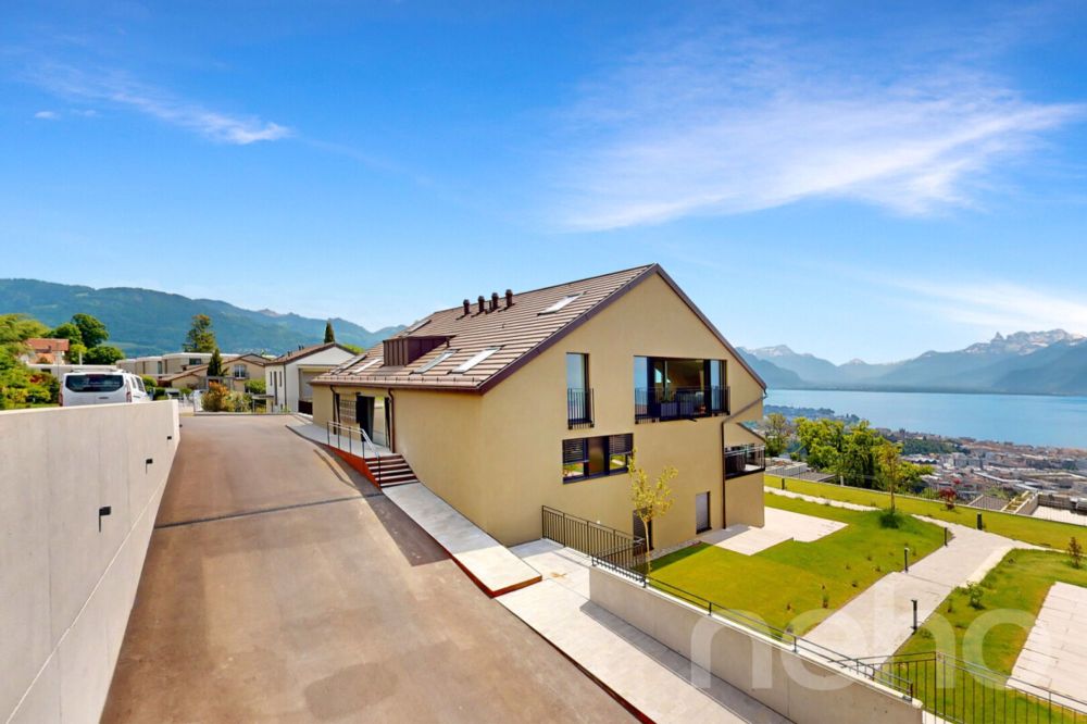 Superbe duplex en attique avec terrasse et vue panoramique - Bild 2