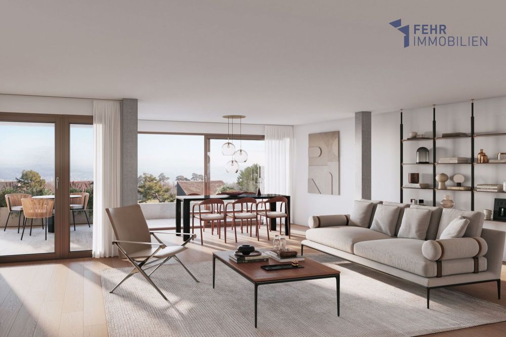 Fehr Immobilien - Luxuriöses Neubau Apartment mit Alpensicht - Bild 3