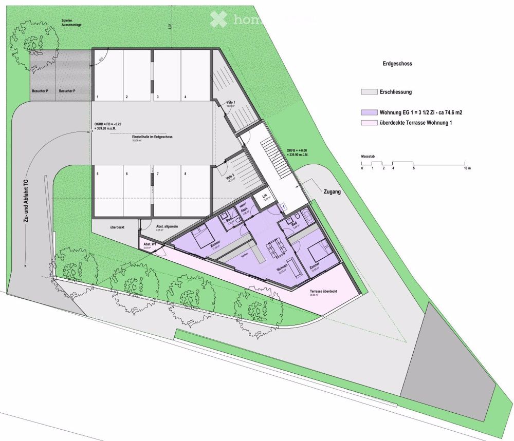 Moderne 2.5-Zimmer-Neubauwohnung in Turgi - Minergie-zertifiziert und zukunftsorientiert - Bild 3
