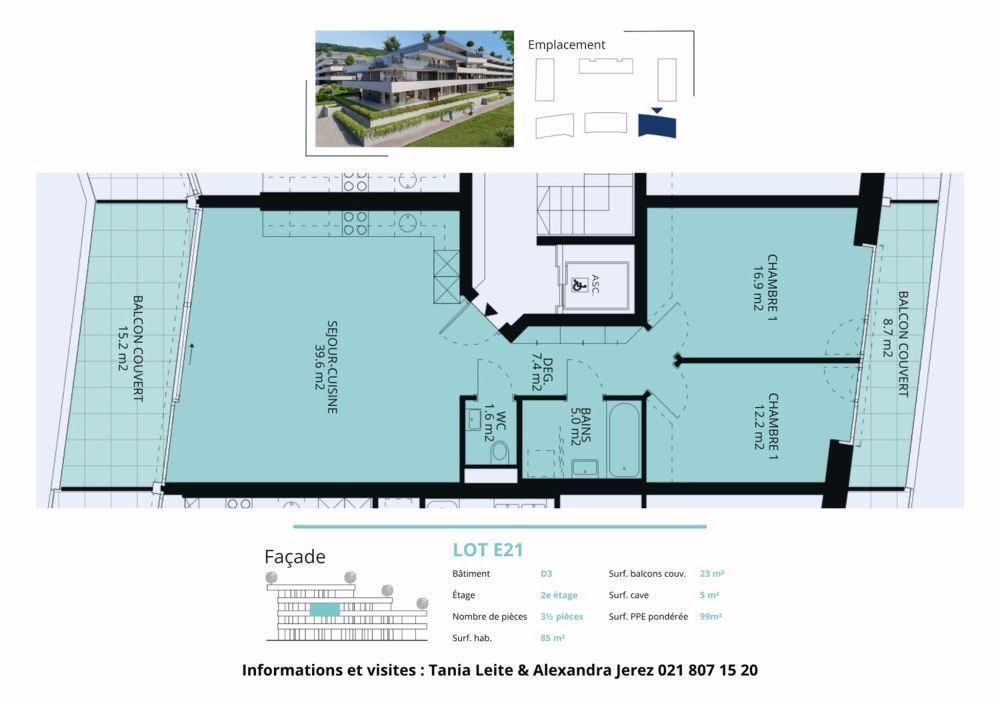 Neue Promotion: 3.5-Zimmer-Wohnung mit überdachtem Balkon - Bild 13