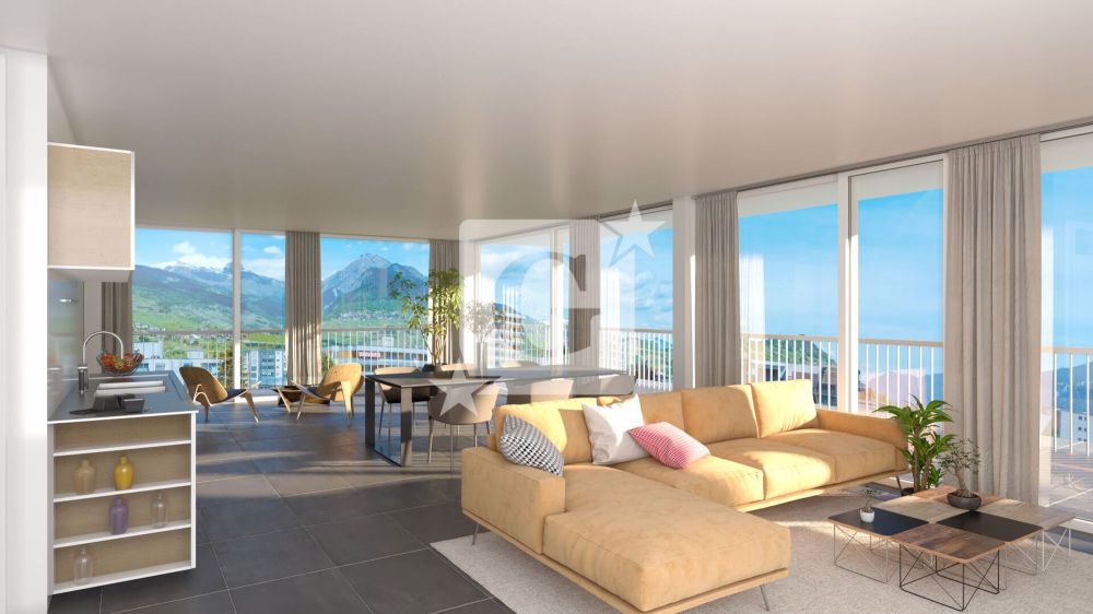 Appartement de 3,5 pièces à Conthey - Bild 2