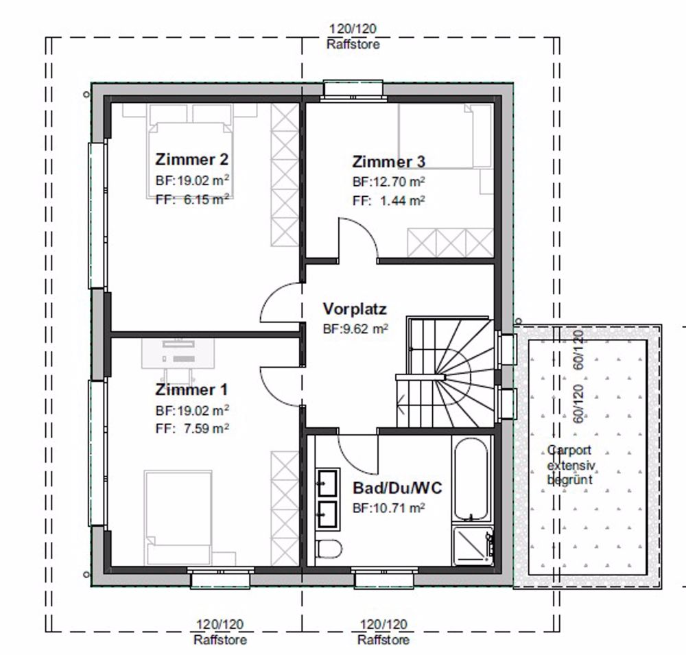Modernes Einfamilienhaus mit 5.5 Zimmern in Messen - Bild 4