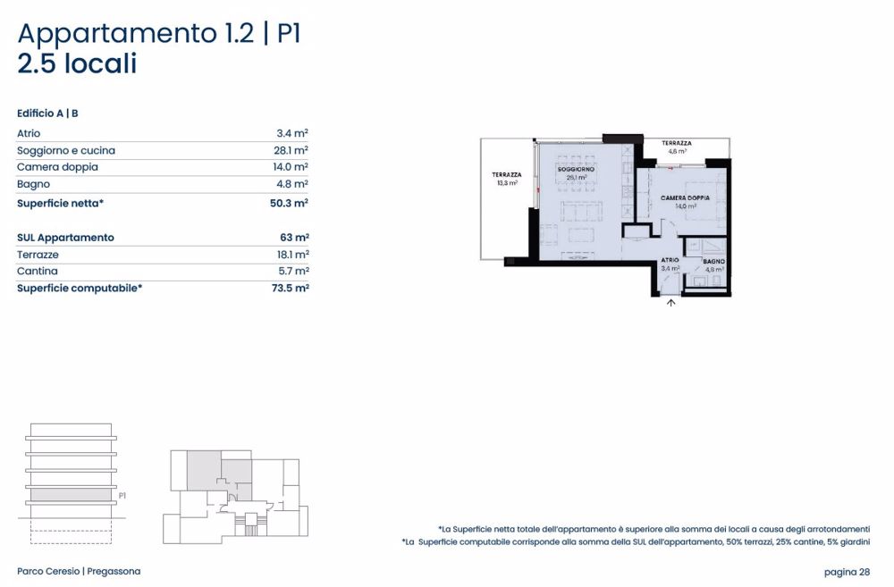 PREGASSONA – PARCO CERESIO, WOHNEN SIE MIT STIL UND KOMFORT (B.1.2) - Bild 8