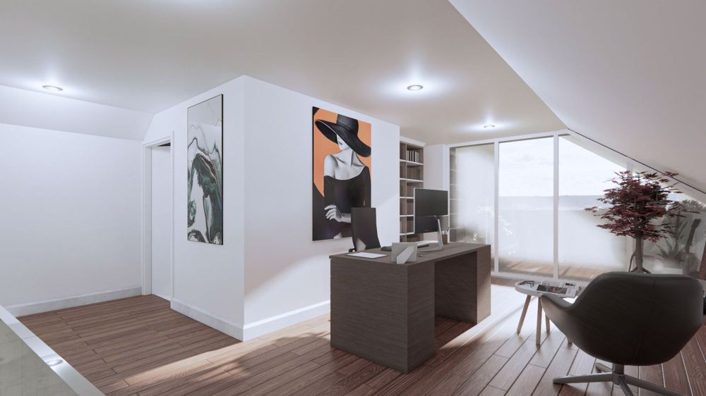 Neubau mit Weitblick und individuellem Innenausbau - Galerie
