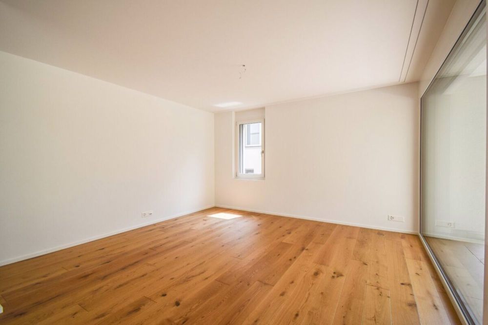 Moderne 4.5-Zimmer-Garten-Wohnung mit grosszügigem Umschwung - Wohnbereich