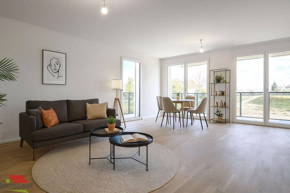 Wohnung 4,5 Zimmer mit Balkon und freier Aussicht! NEU! - Bild 3