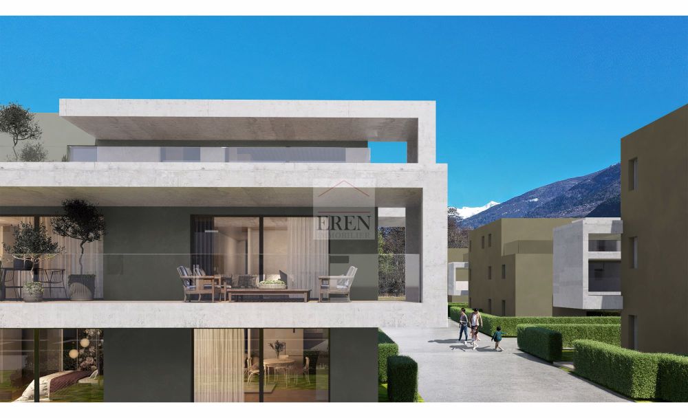 Appartement 3,5 pièces au rez de chaussée avec terrasse et pelouse - Bild 3