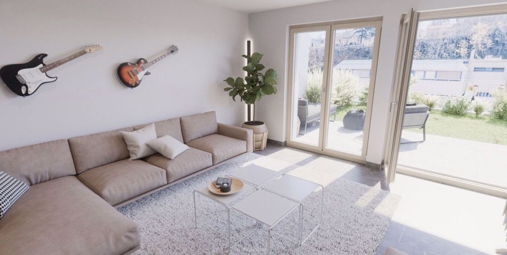 Grand appartement de 5,5 pièces en ville avec jardin et terrasses - Bild 2
