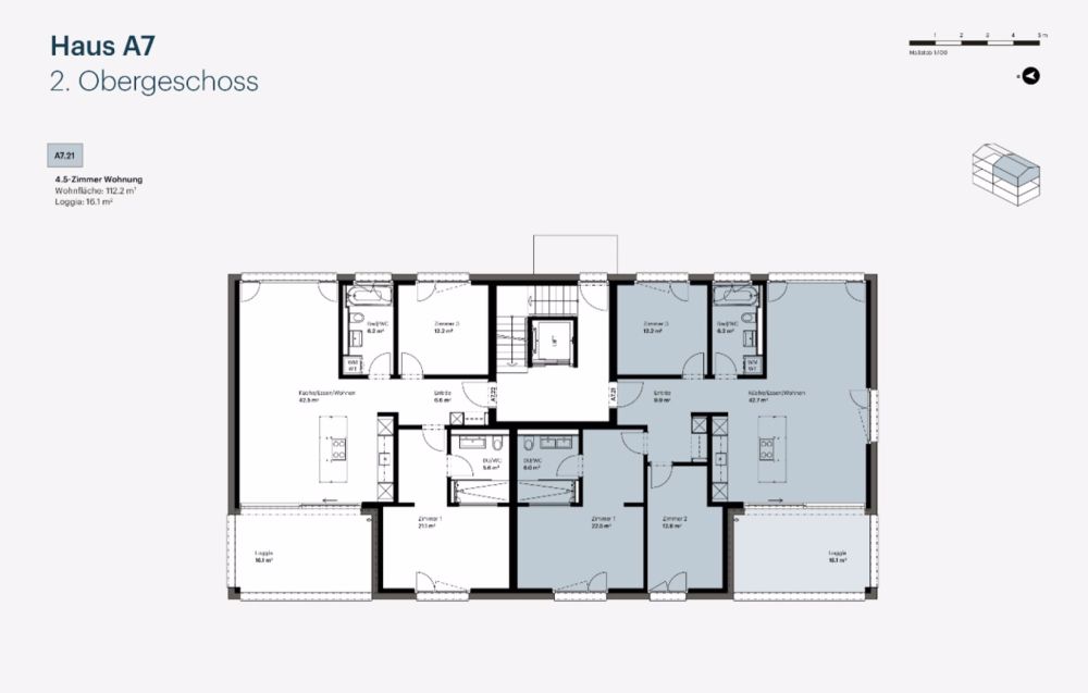 ERSTBEZUG - Stylische 4.5-Zimmer-Attikawohnung mit Süd-West-Ausrichtung | dreamo.ch - Bild 4