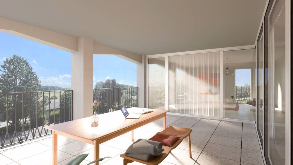 Appartement 2.5 pièces au sommet de l'immeuble ! - 4.5 pces - Image non contractuelle