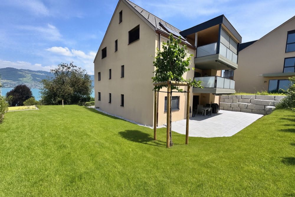 Neubau Gartenwohnung mit 235 m² privatem Aussenbereich - Bild 1