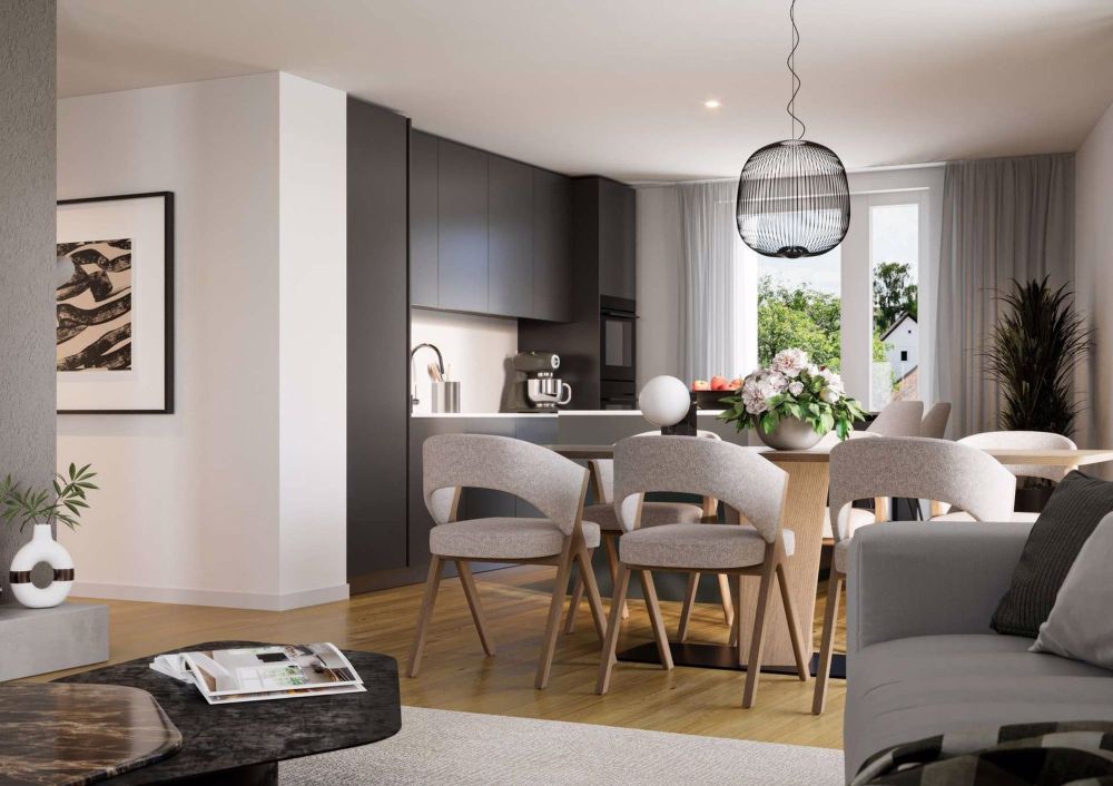 Ihr neues Zuhause mit Raum und Ruhe - 3.5 Zimmer-Geschosswohnung - Bild 2