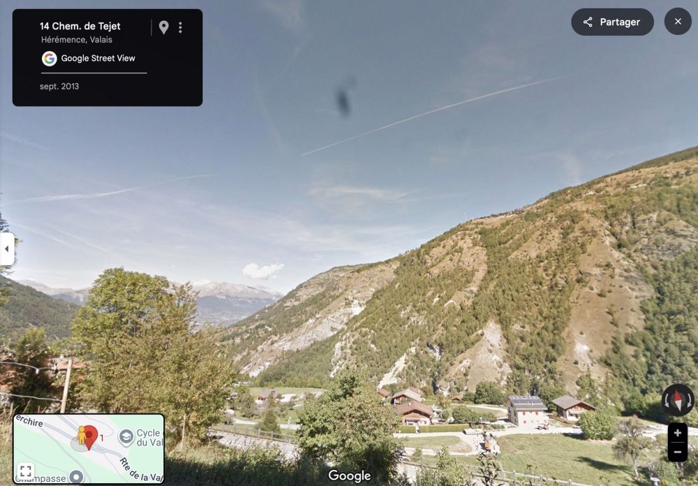 Duplex-Wohnung 3,5 Zimmer in Euseigne - Ruhig und Bergblick - Bild 13