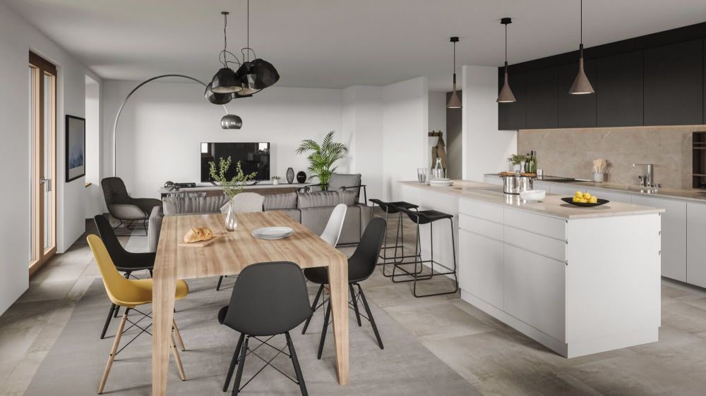 Splendide et spacieux appartement de 5,5 pièces avec jardin-terrasse - Bild 2