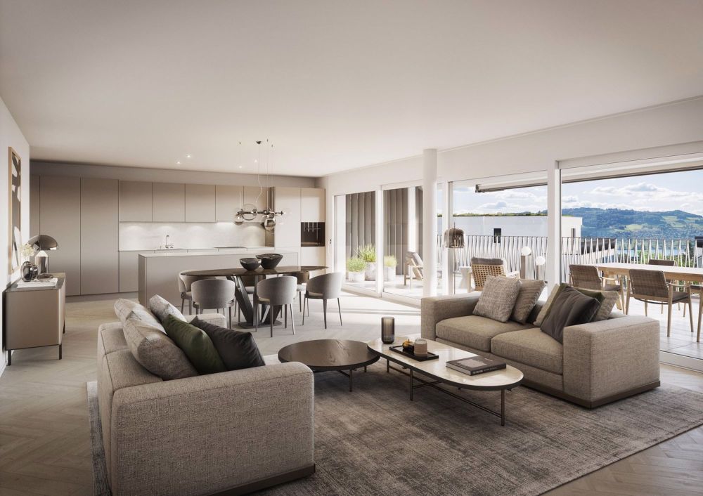 Maisonette-Wohnung mit Seesicht - Walde Immobilien AG