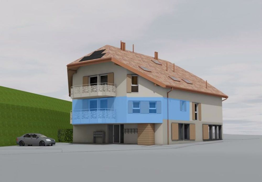 PROJET NEUF : Appartement de 3.5 pièces au premier étage - Bild 1