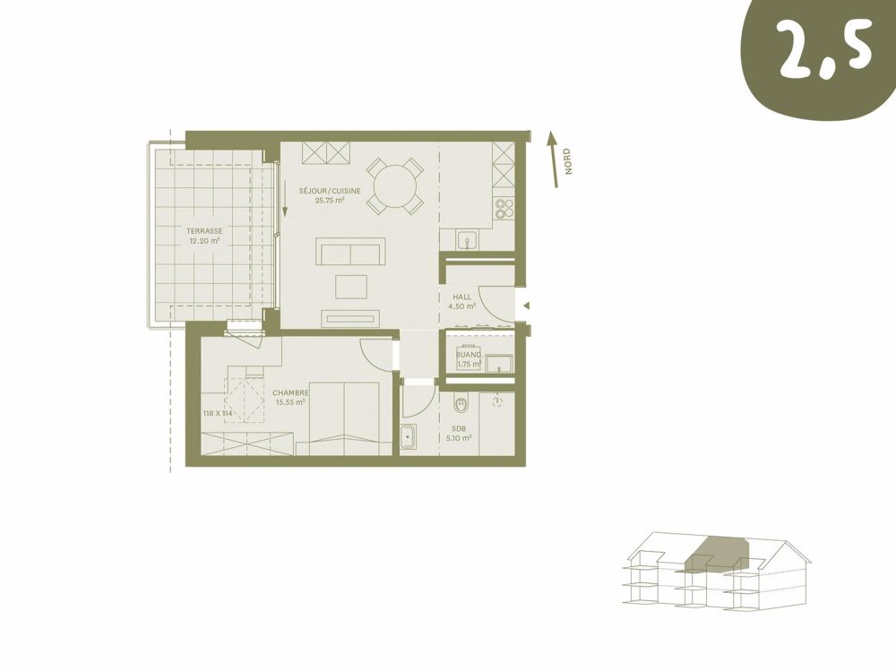 Nouvelle construction d'une PPE à Berlincourt - Bild 7