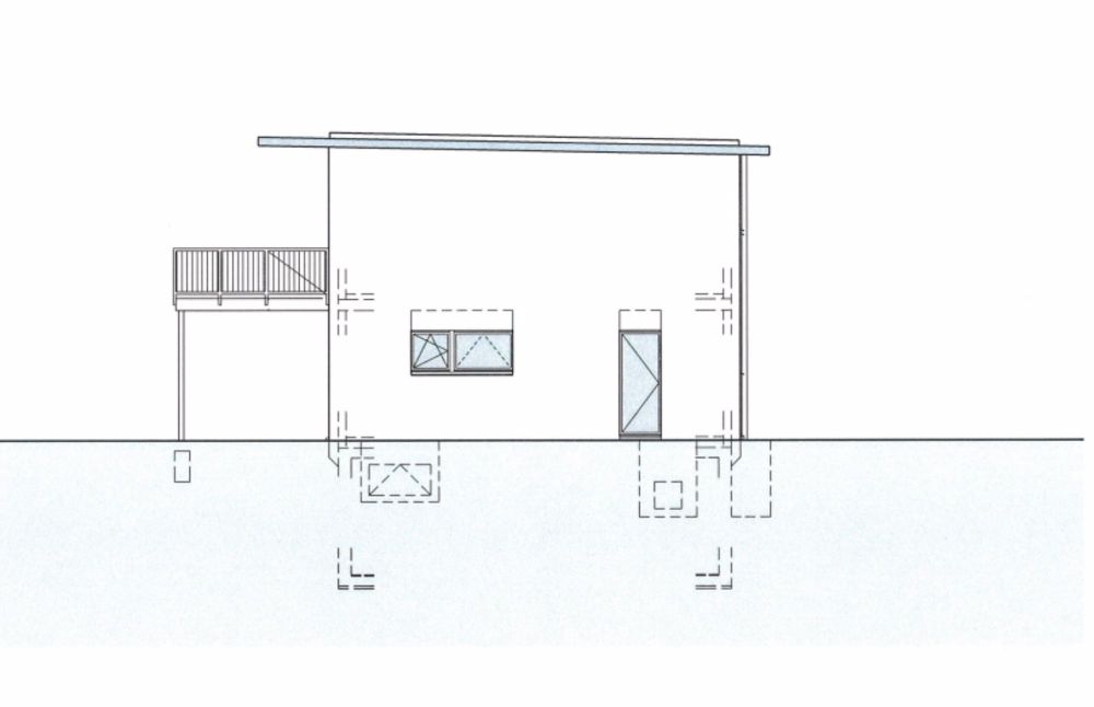 Splendide villa individuelle avec vue à vendre sur plan - Façade est